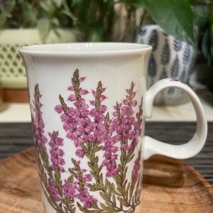 Dunoon Scottish Heathers Mug Kathy Pickles Made in Scotland